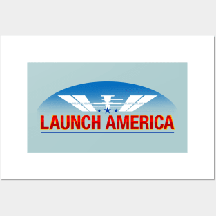 Launch America Posters and Art